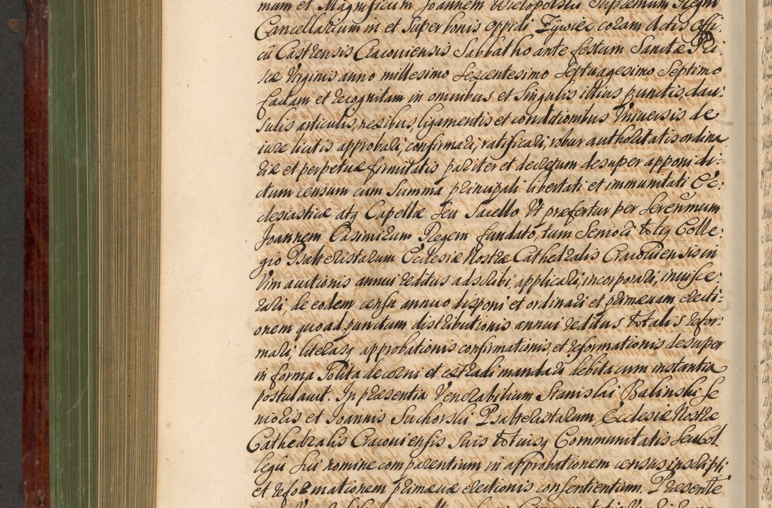 Zdjęcie nr 773 dla obiektu archiwalnego: Acta actorum episcopalium R. D. Andreae Trzebicki, episcopi Cracoviensis et ducis Severiae de 1679. Volumen VIII