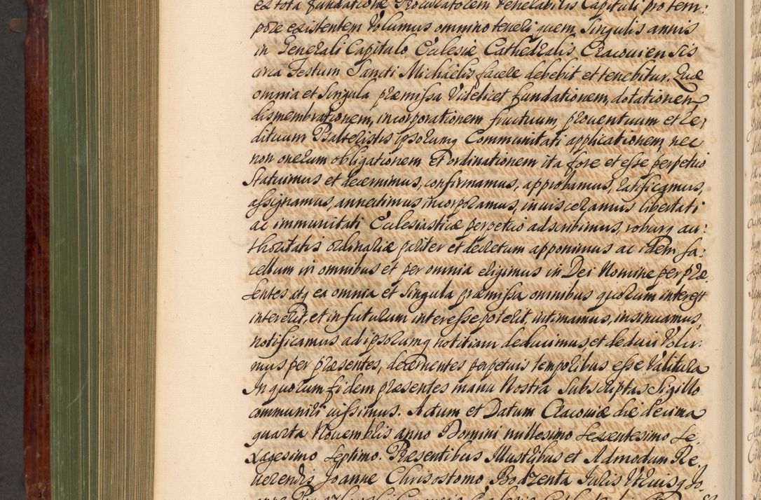 Zdjęcie nr 765 dla obiektu archiwalnego: Acta actorum episcopalium R. D. Andreae Trzebicki, episcopi Cracoviensis et ducis Severiae de 1679. Volumen VIII