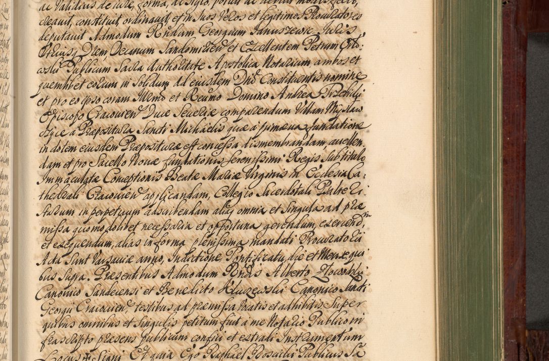 Zdjęcie nr 760 dla obiektu archiwalnego: Acta actorum episcopalium R. D. Andreae Trzebicki, episcopi Cracoviensis et ducis Severiae de 1679. Volumen VIII