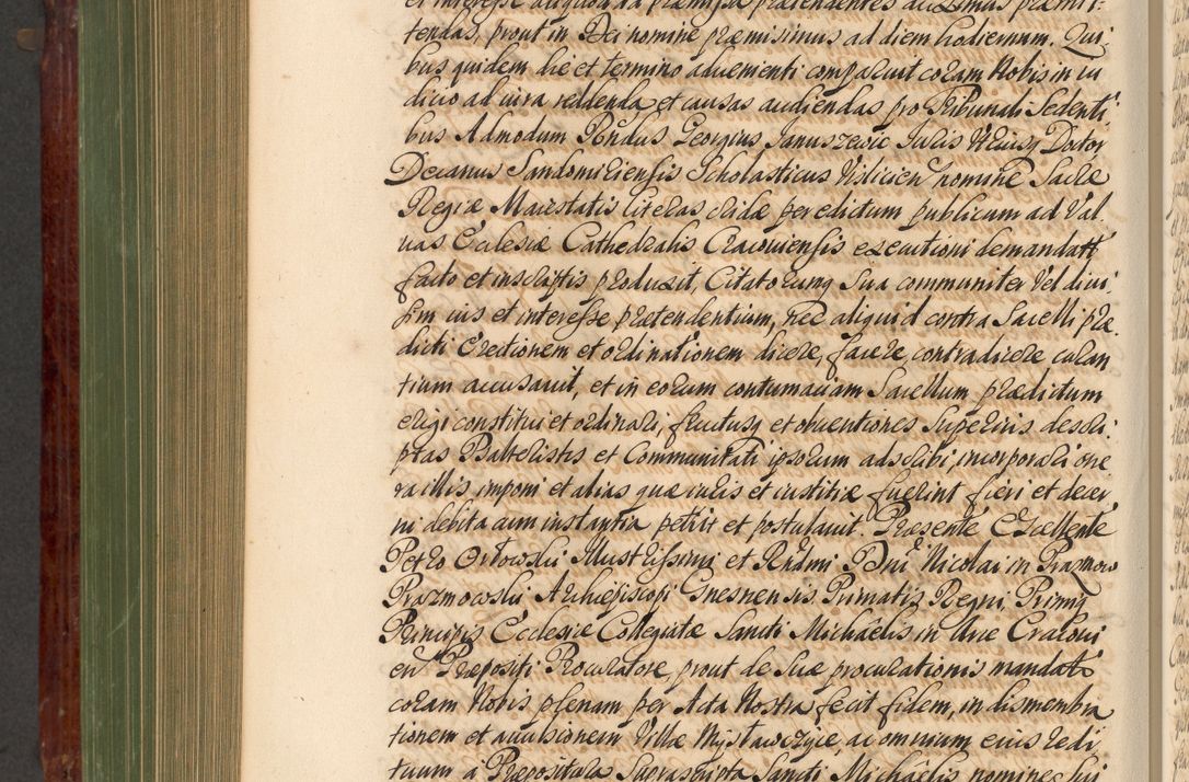 Zdjęcie nr 759 dla obiektu archiwalnego: Acta actorum episcopalium R. D. Andreae Trzebicki, episcopi Cracoviensis et ducis Severiae de 1679. Volumen VIII