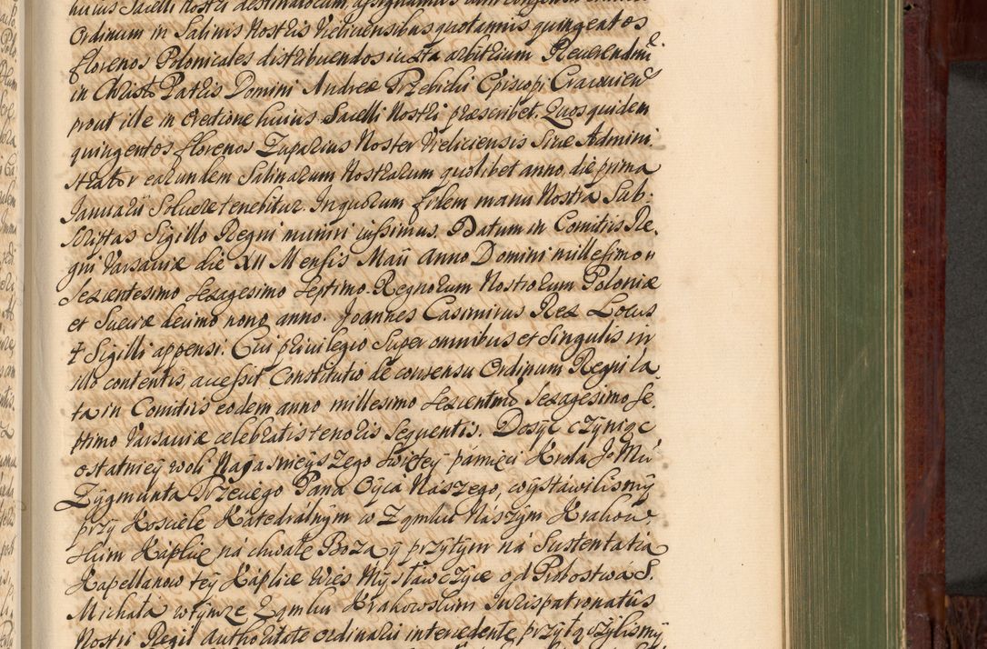 Zdjęcie nr 758 dla obiektu archiwalnego: Acta actorum episcopalium R. D. Andreae Trzebicki, episcopi Cracoviensis et ducis Severiae de 1679. Volumen VIII