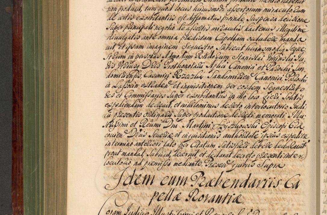 Zdjęcie nr 753 dla obiektu archiwalnego: Acta actorum episcopalium R. D. Andreae Trzebicki, episcopi Cracoviensis et ducis Severiae de 1679. Volumen VIII