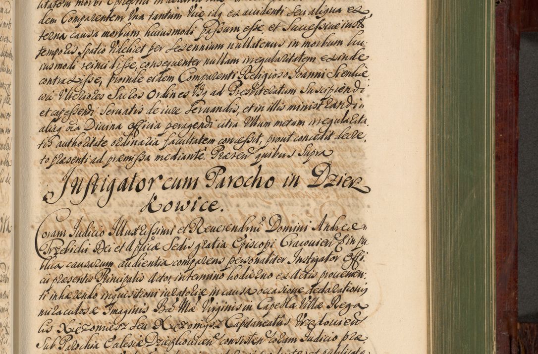 Zdjęcie nr 752 dla obiektu archiwalnego: Acta actorum episcopalium R. D. Andreae Trzebicki, episcopi Cracoviensis et ducis Severiae de 1679. Volumen VIII