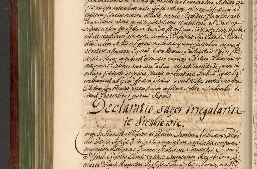 Zdjęcie nr 751 dla obiektu archiwalnego: Acta actorum episcopalium R. D. Andreae Trzebicki, episcopi Cracoviensis et ducis Severiae de 1679. Volumen VIII