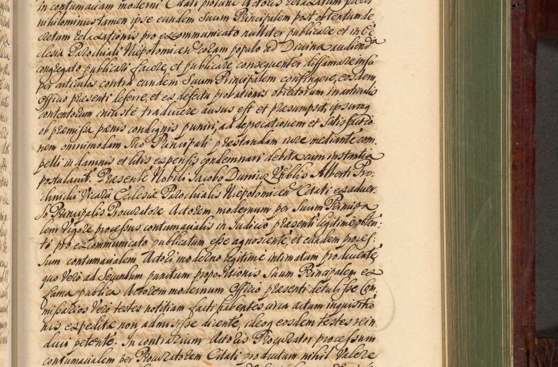 Zdjęcie nr 750 dla obiektu archiwalnego: Acta actorum episcopalium R. D. Andreae Trzebicki, episcopi Cracoviensis et ducis Severiae de 1679. Volumen VIII