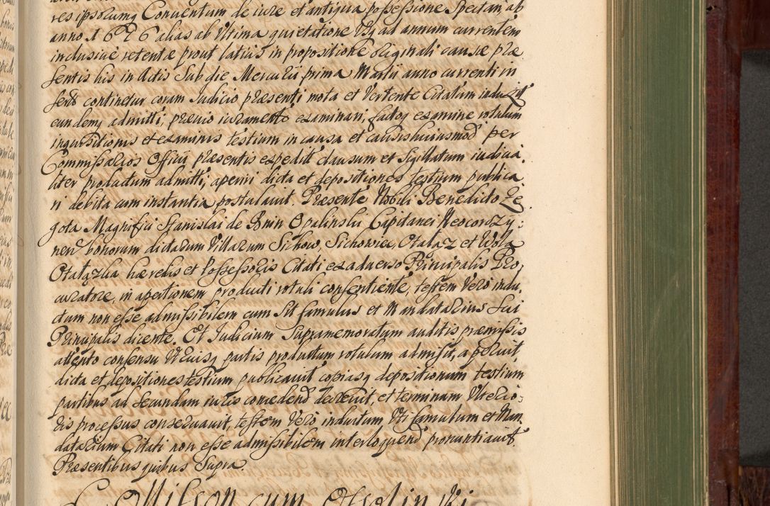 Zdjęcie nr 748 dla obiektu archiwalnego: Acta actorum episcopalium R. D. Andreae Trzebicki, episcopi Cracoviensis et ducis Severiae de 1679. Volumen VIII