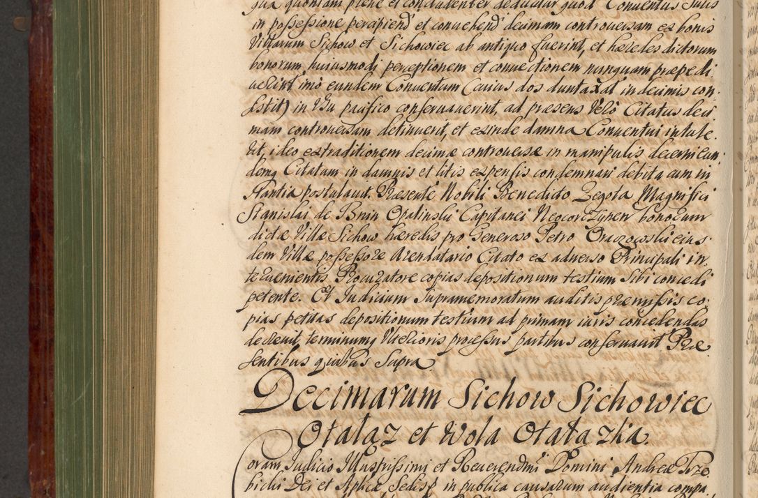 Zdjęcie nr 747 dla obiektu archiwalnego: Acta actorum episcopalium R. D. Andreae Trzebicki, episcopi Cracoviensis et ducis Severiae de 1679. Volumen VIII