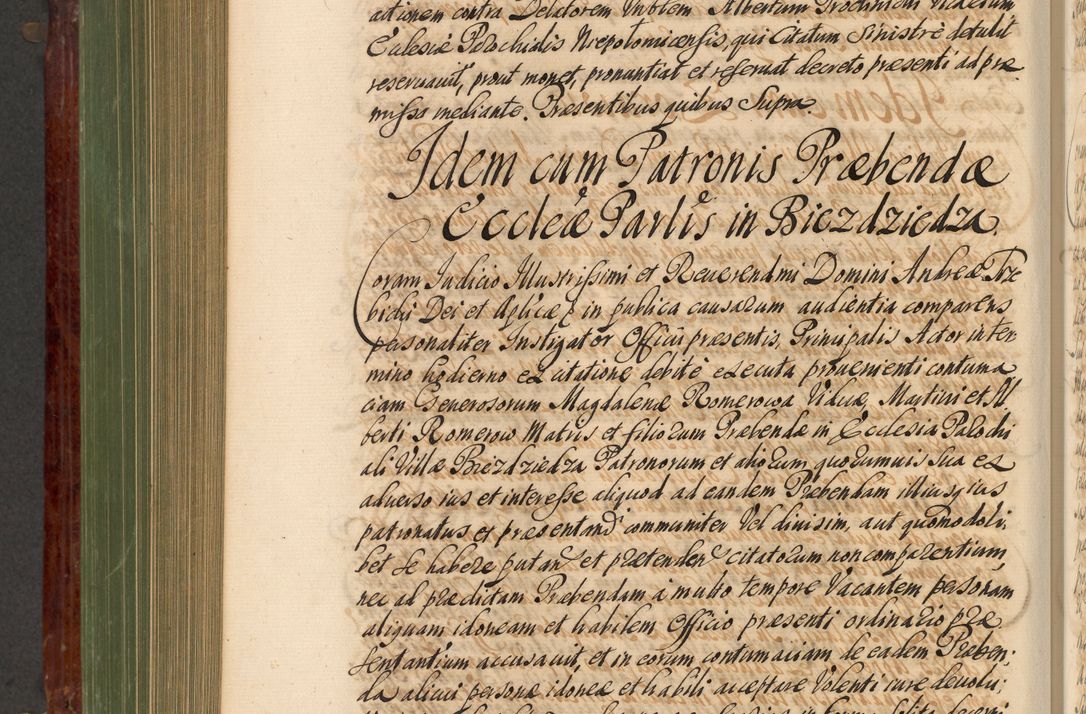 Zdjęcie nr 737 dla obiektu archiwalnego: Acta actorum episcopalium R. D. Andreae Trzebicki, episcopi Cracoviensis et ducis Severiae de 1679. Volumen VIII