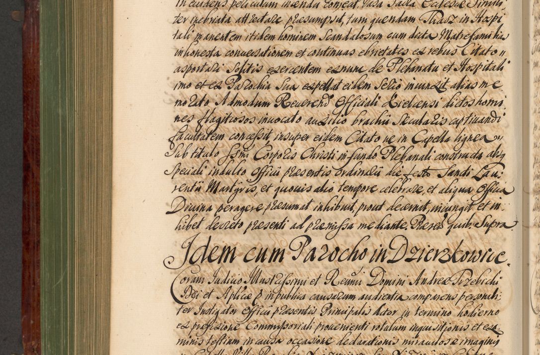 Zdjęcie nr 735 dla obiektu archiwalnego: Acta actorum episcopalium R. D. Andreae Trzebicki, episcopi Cracoviensis et ducis Severiae de 1679. Volumen VIII