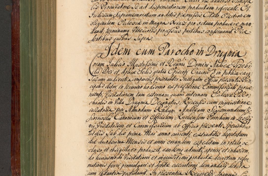 Zdjęcie nr 733 dla obiektu archiwalnego: Acta actorum episcopalium R. D. Andreae Trzebicki, episcopi Cracoviensis et ducis Severiae de 1679. Volumen VIII