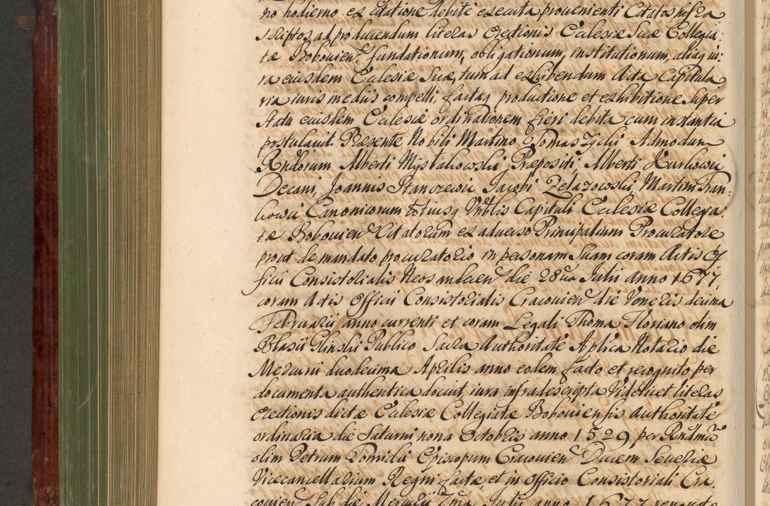 Zdjęcie nr 731 dla obiektu archiwalnego: Acta actorum episcopalium R. D. Andreae Trzebicki, episcopi Cracoviensis et ducis Severiae de 1679. Volumen VIII