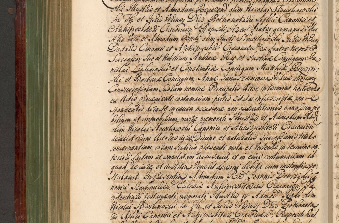 Zdjęcie nr 729 dla obiektu archiwalnego: Acta actorum episcopalium R. D. Andreae Trzebicki, episcopi Cracoviensis et ducis Severiae de 1679. Volumen VIII