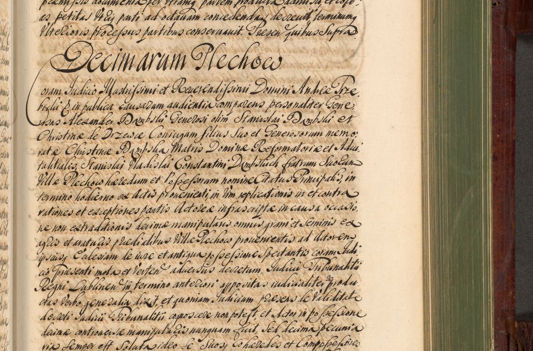 Zdjęcie nr 726 dla obiektu archiwalnego: Acta actorum episcopalium R. D. Andreae Trzebicki, episcopi Cracoviensis et ducis Severiae de 1679. Volumen VIII