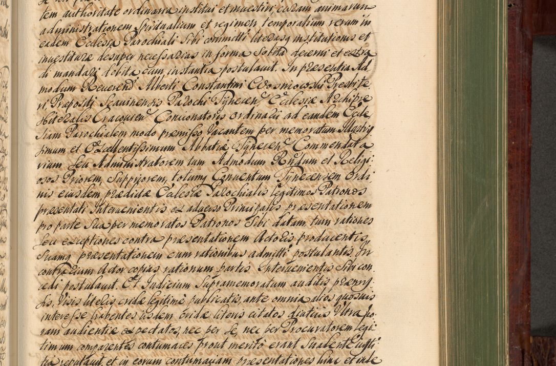 Zdjęcie nr 724 dla obiektu archiwalnego: Acta actorum episcopalium R. D. Andreae Trzebicki, episcopi Cracoviensis et ducis Severiae de 1679. Volumen VIII