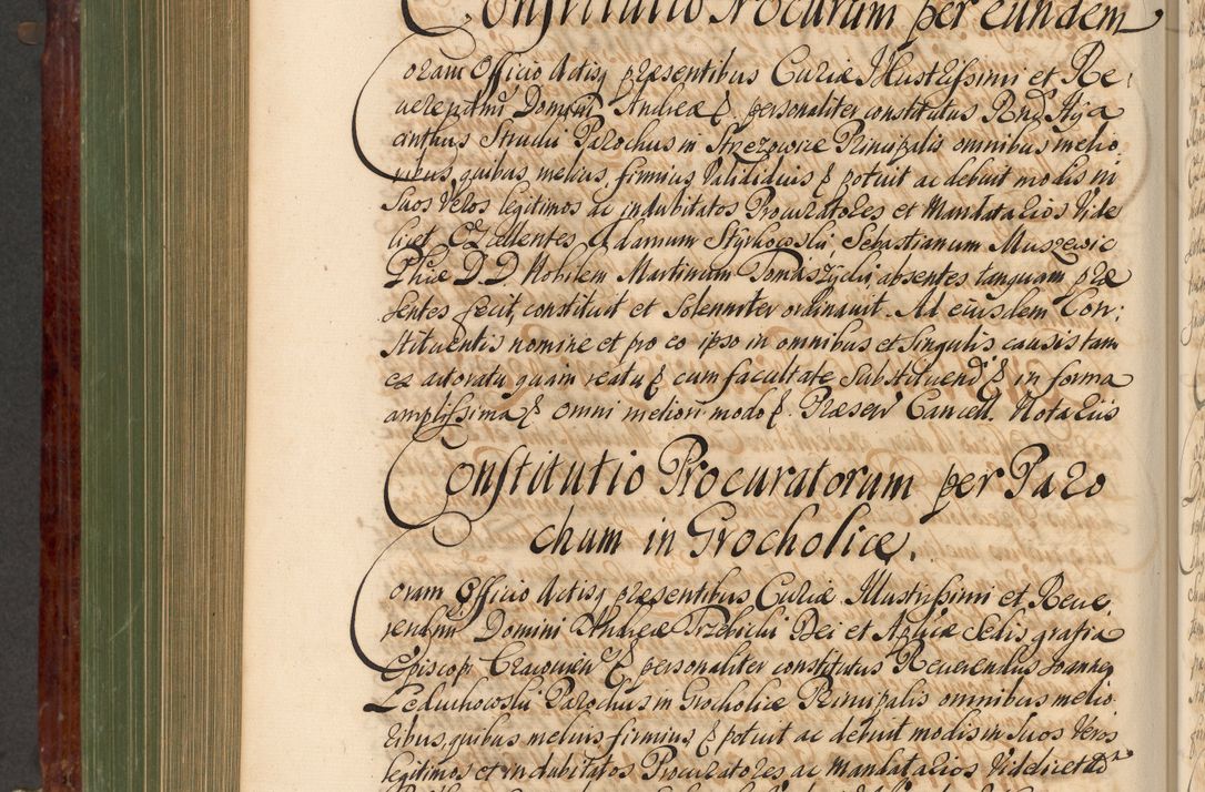 Zdjęcie nr 721 dla obiektu archiwalnego: Acta actorum episcopalium R. D. Andreae Trzebicki, episcopi Cracoviensis et ducis Severiae de 1679. Volumen VIII