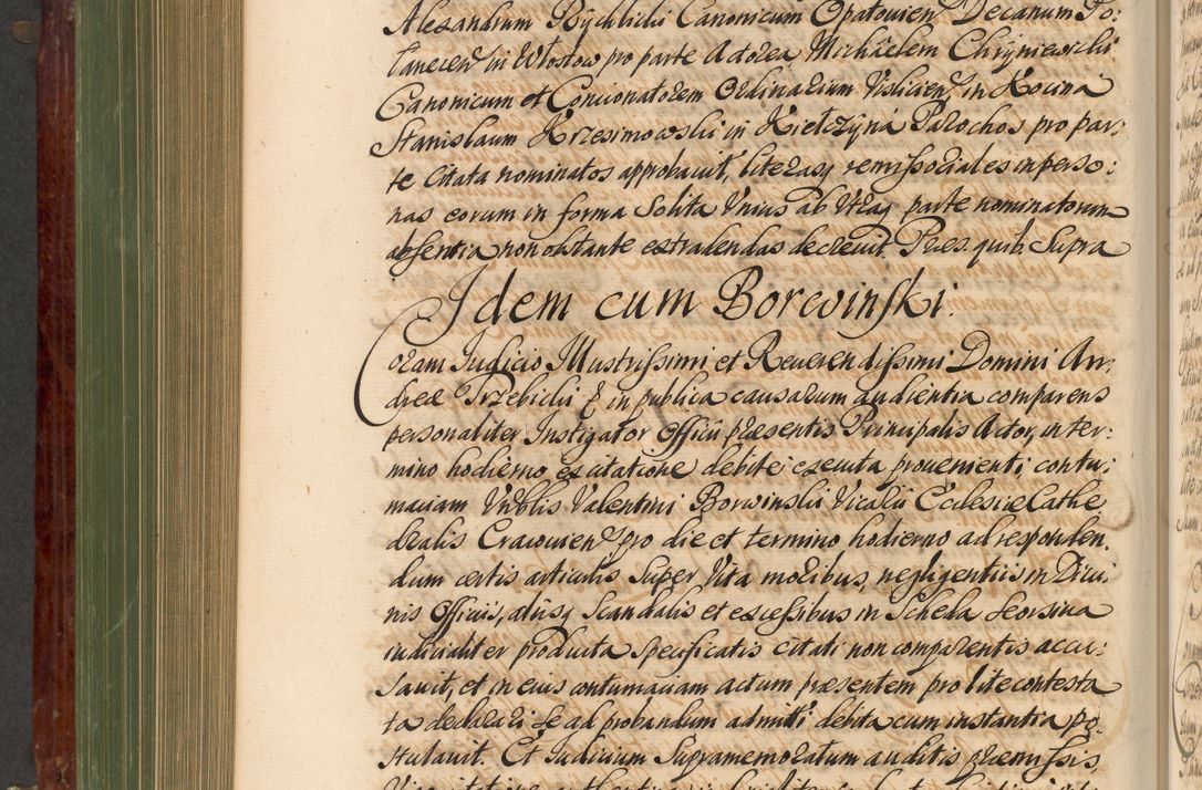Zdjęcie nr 717 dla obiektu archiwalnego: Acta actorum episcopalium R. D. Andreae Trzebicki, episcopi Cracoviensis et ducis Severiae de 1679. Volumen VIII