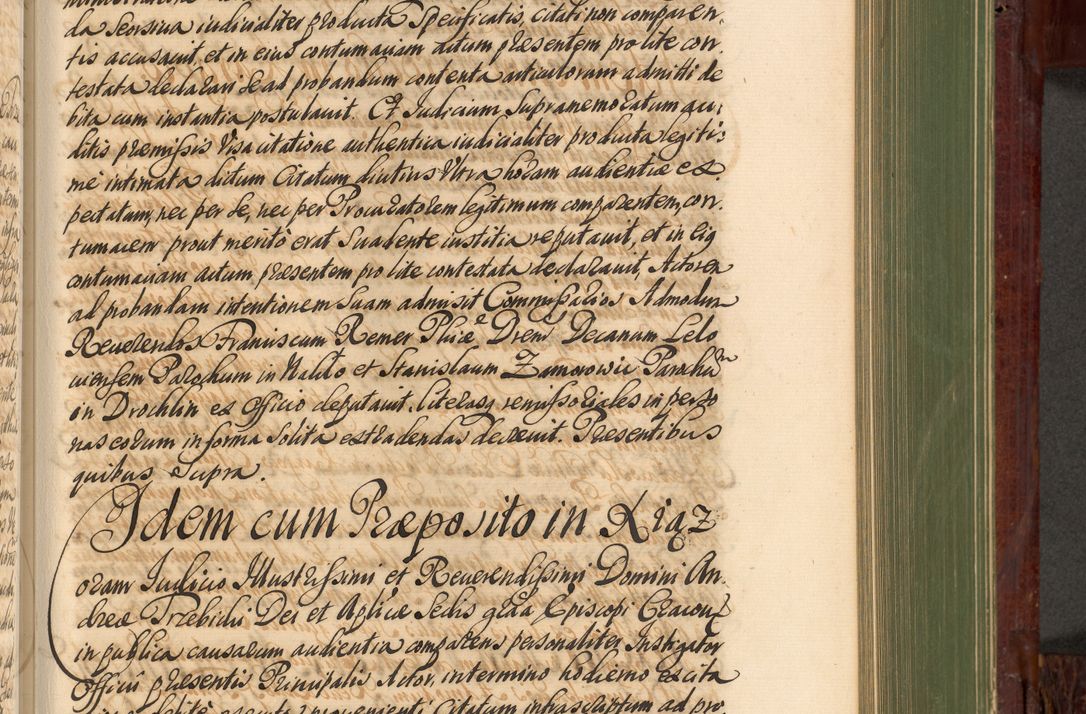 Zdjęcie nr 714 dla obiektu archiwalnego: Acta actorum episcopalium R. D. Andreae Trzebicki, episcopi Cracoviensis et ducis Severiae de 1679. Volumen VIII