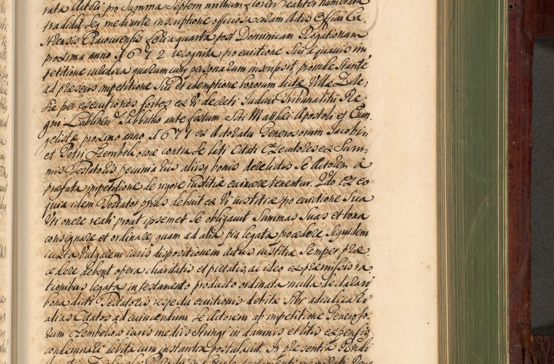 Zdjęcie nr 706 dla obiektu archiwalnego: Acta actorum episcopalium R. D. Andreae Trzebicki, episcopi Cracoviensis et ducis Severiae de 1679. Volumen VIII
