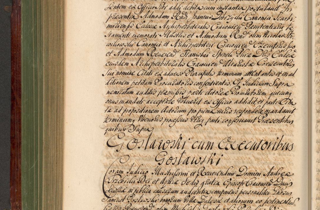 Zdjęcie nr 705 dla obiektu archiwalnego: Acta actorum episcopalium R. D. Andreae Trzebicki, episcopi Cracoviensis et ducis Severiae de 1679. Volumen VIII