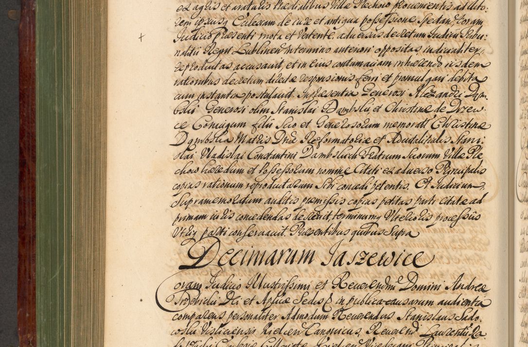 Zdjęcie nr 701 dla obiektu archiwalnego: Acta actorum episcopalium R. D. Andreae Trzebicki, episcopi Cracoviensis et ducis Severiae de 1679. Volumen VIII