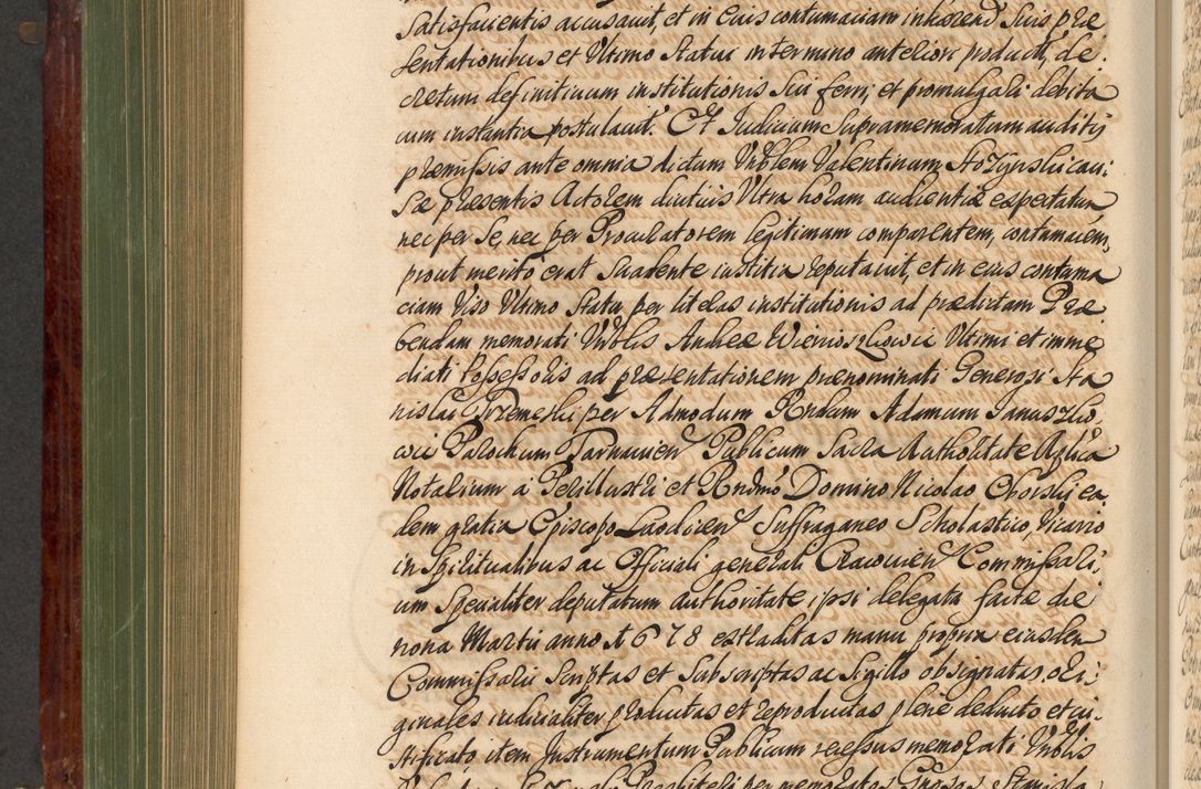 Zdjęcie nr 699 dla obiektu archiwalnego: Acta actorum episcopalium R. D. Andreae Trzebicki, episcopi Cracoviensis et ducis Severiae de 1679. Volumen VIII