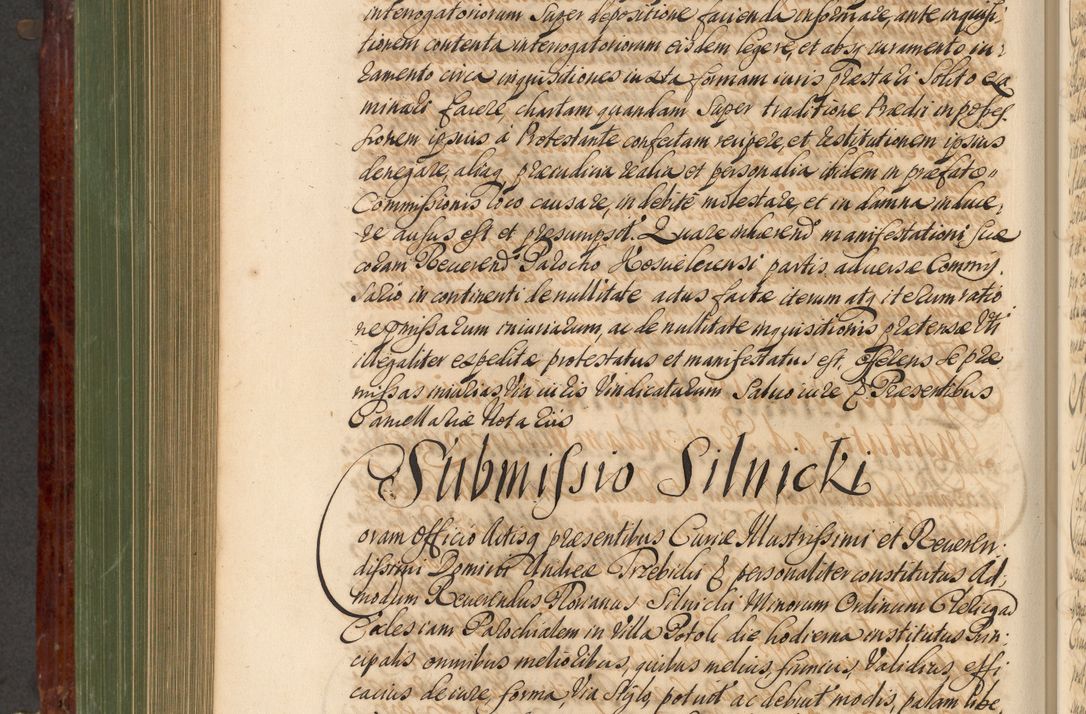 Zdjęcie nr 697 dla obiektu archiwalnego: Acta actorum episcopalium R. D. Andreae Trzebicki, episcopi Cracoviensis et ducis Severiae de 1679. Volumen VIII