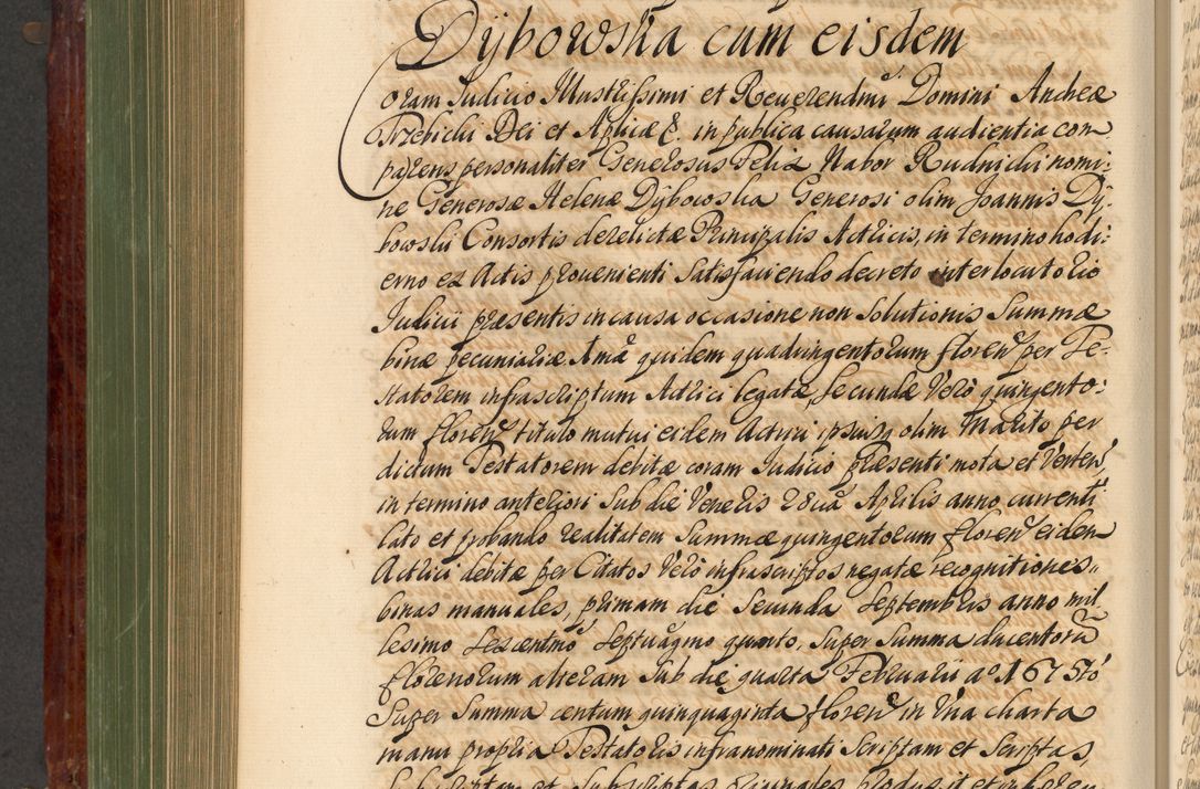 Zdjęcie nr 687 dla obiektu archiwalnego: Acta actorum episcopalium R. D. Andreae Trzebicki, episcopi Cracoviensis et ducis Severiae de 1679. Volumen VIII