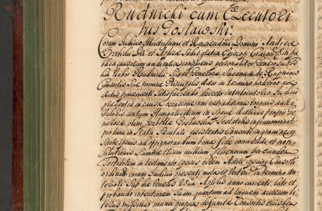 Zdjęcie nr 685 dla obiektu archiwalnego: Acta actorum episcopalium R. D. Andreae Trzebicki, episcopi Cracoviensis et ducis Severiae de 1679. Volumen VIII