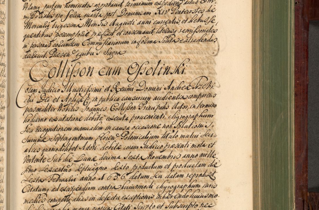 Zdjęcie nr 684 dla obiektu archiwalnego: Acta actorum episcopalium R. D. Andreae Trzebicki, episcopi Cracoviensis et ducis Severiae de 1679. Volumen VIII