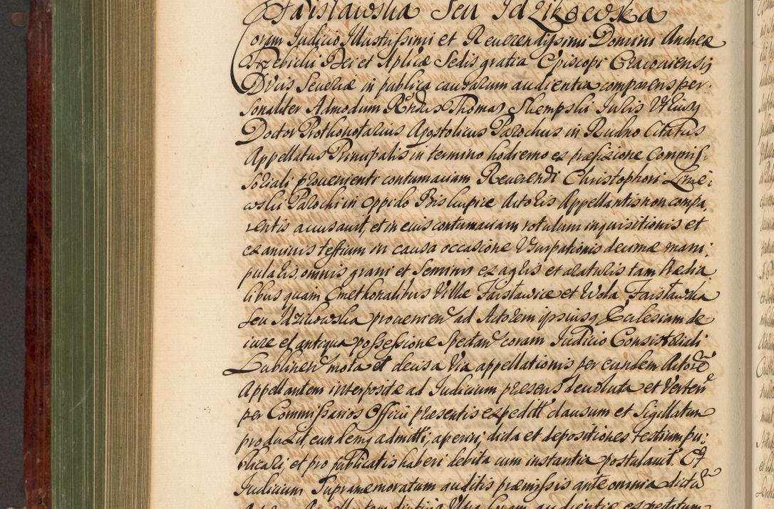 Zdjęcie nr 675 dla obiektu archiwalnego: Acta actorum episcopalium R. D. Andreae Trzebicki, episcopi Cracoviensis et ducis Severiae de 1679. Volumen VIII