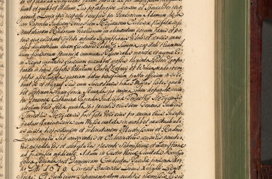 Zdjęcie nr 670 dla obiektu archiwalnego: Acta actorum episcopalium R. D. Andreae Trzebicki, episcopi Cracoviensis et ducis Severiae de 1679. Volumen VIII