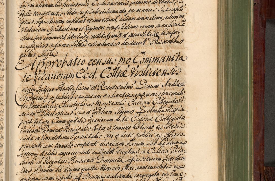 Zdjęcie nr 664 dla obiektu archiwalnego: Acta actorum episcopalium R. D. Andreae Trzebicki, episcopi Cracoviensis et ducis Severiae de 1679. Volumen VIII