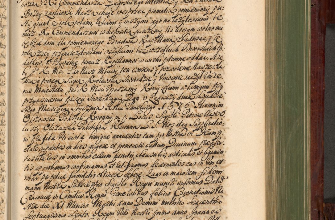 Zdjęcie nr 648 dla obiektu archiwalnego: Acta actorum episcopalium R. D. Andreae Trzebicki, episcopi Cracoviensis et ducis Severiae de 1679. Volumen VIII