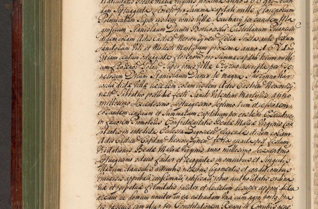 Zdjęcie nr 639 dla obiektu archiwalnego: Acta actorum episcopalium R. D. Andreae Trzebicki, episcopi Cracoviensis et ducis Severiae de 1679. Volumen VIII