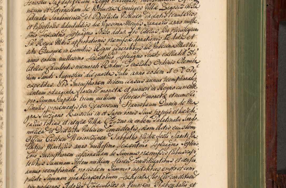 Zdjęcie nr 636 dla obiektu archiwalnego: Acta actorum episcopalium R. D. Andreae Trzebicki, episcopi Cracoviensis et ducis Severiae de 1679. Volumen VIII
