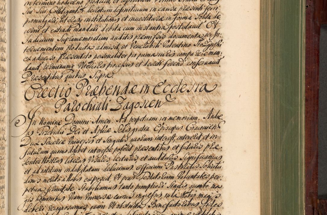 Zdjęcie nr 632 dla obiektu archiwalnego: Acta actorum episcopalium R. D. Andreae Trzebicki, episcopi Cracoviensis et ducis Severiae de 1679. Volumen VIII