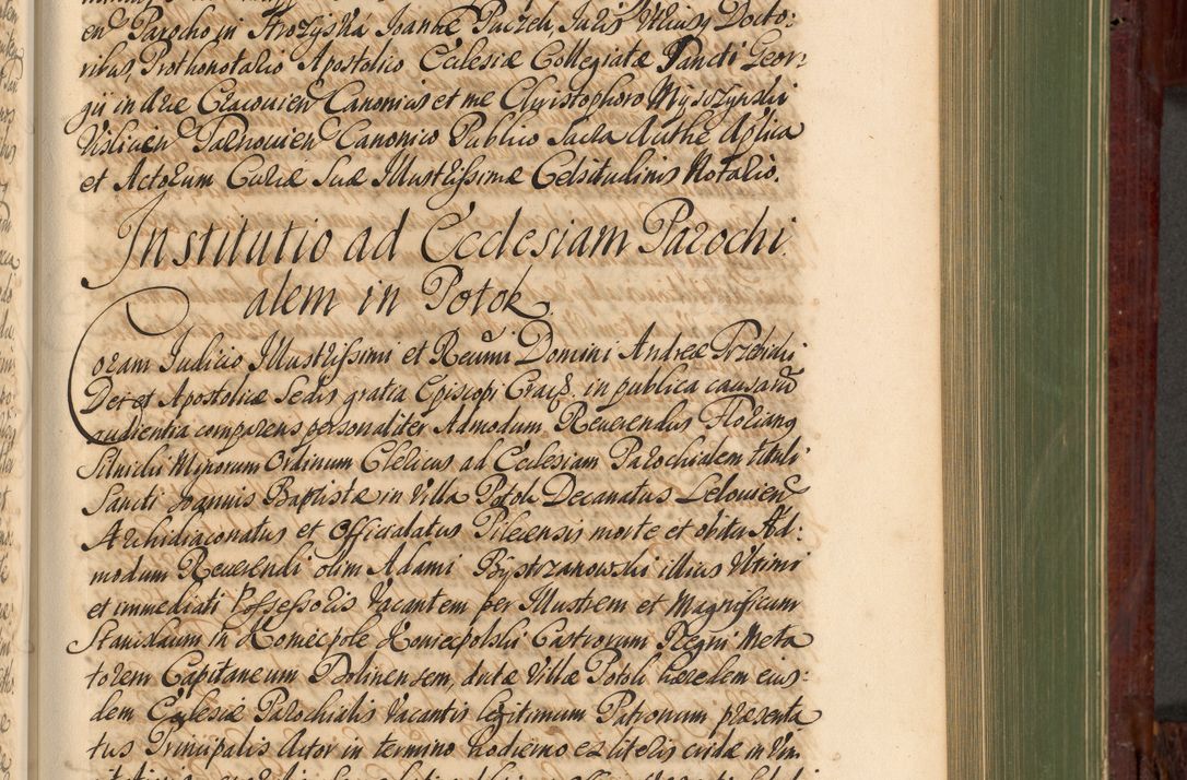 Zdjęcie nr 628 dla obiektu archiwalnego: Acta actorum episcopalium R. D. Andreae Trzebicki, episcopi Cracoviensis et ducis Severiae de 1679. Volumen VIII
