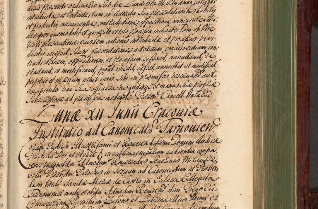 Zdjęcie nr 626 dla obiektu archiwalnego: Acta actorum episcopalium R. D. Andreae Trzebicki, episcopi Cracoviensis et ducis Severiae de 1679. Volumen VIII