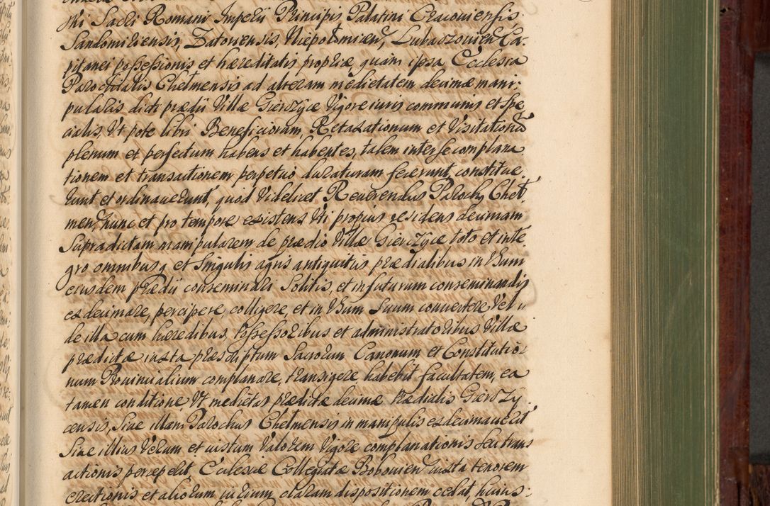 Zdjęcie nr 624 dla obiektu archiwalnego: Acta actorum episcopalium R. D. Andreae Trzebicki, episcopi Cracoviensis et ducis Severiae de 1679. Volumen VIII