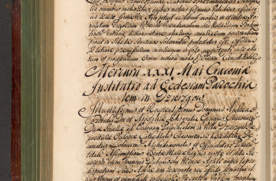 Zdjęcie nr 619 dla obiektu archiwalnego: Acta actorum episcopalium R. D. Andreae Trzebicki, episcopi Cracoviensis et ducis Severiae de 1679. Volumen VIII
