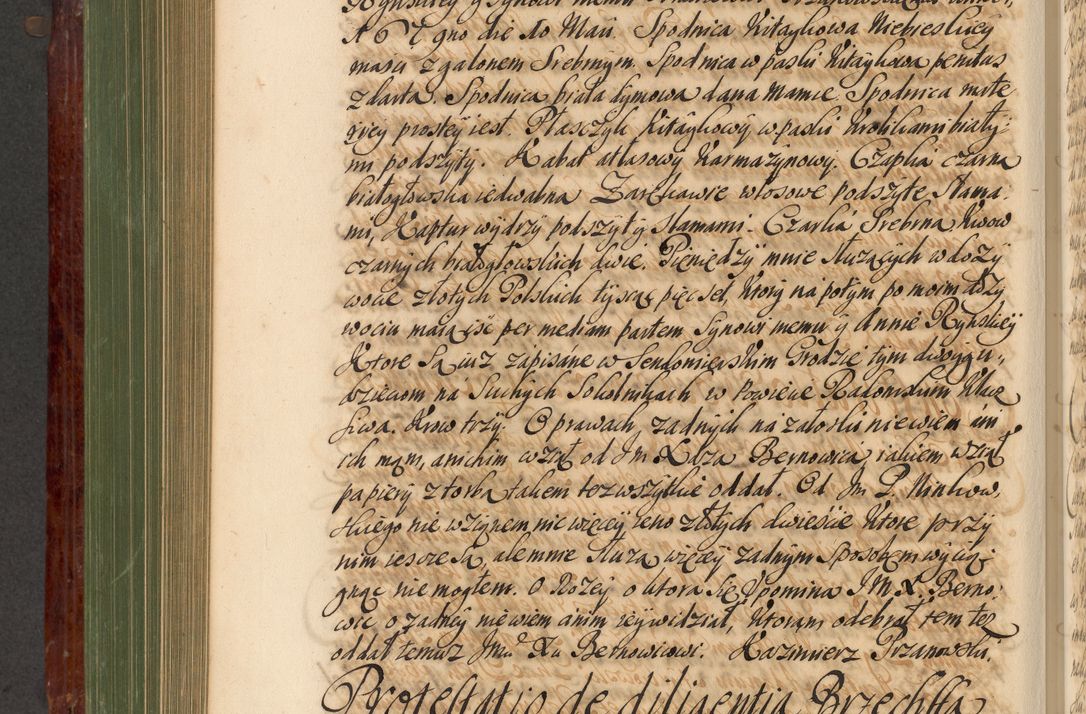 Zdjęcie nr 617 dla obiektu archiwalnego: Acta actorum episcopalium R. D. Andreae Trzebicki, episcopi Cracoviensis et ducis Severiae de 1679. Volumen VIII