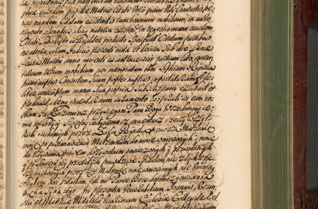 Zdjęcie nr 616 dla obiektu archiwalnego: Acta actorum episcopalium R. D. Andreae Trzebicki, episcopi Cracoviensis et ducis Severiae de 1679. Volumen VIII