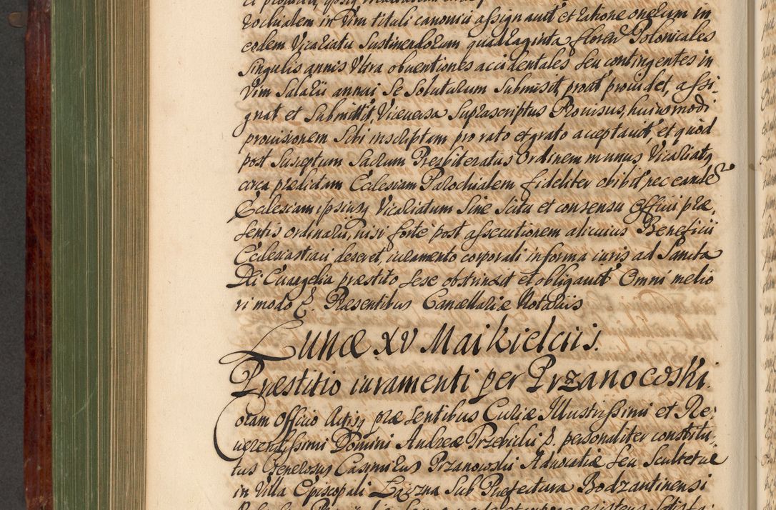 Zdjęcie nr 615 dla obiektu archiwalnego: Acta actorum episcopalium R. D. Andreae Trzebicki, episcopi Cracoviensis et ducis Severiae de 1679. Volumen VIII