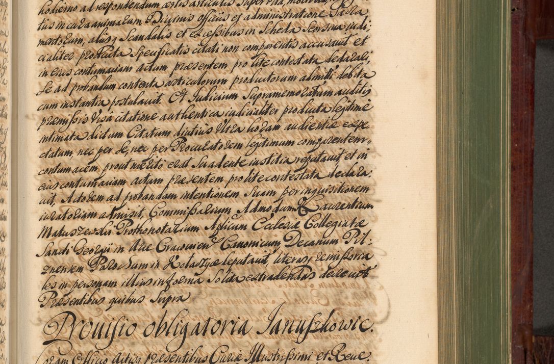 Zdjęcie nr 614 dla obiektu archiwalnego: Acta actorum episcopalium R. D. Andreae Trzebicki, episcopi Cracoviensis et ducis Severiae de 1679. Volumen VIII