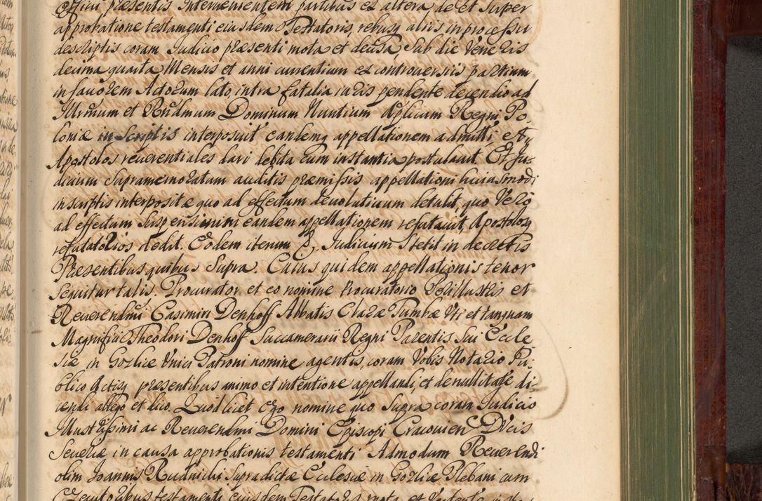Zdjęcie nr 996 dla obiektu archiwalnego: Acta actorum episcopalium R. D. Andreae Trzebicki, episcopi Cracoviensis et ducis Severiae de 1679. Volumen VIII