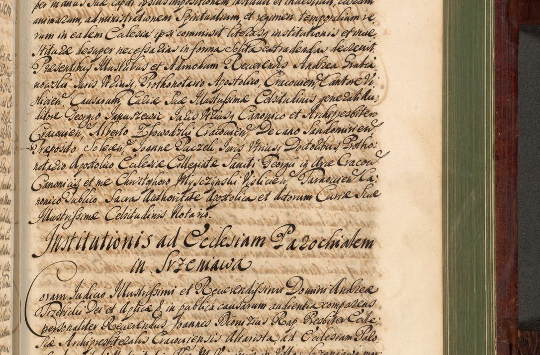 Zdjęcie nr 1000 dla obiektu archiwalnego: Acta actorum episcopalium R. D. Andreae Trzebicki, episcopi Cracoviensis et ducis Severiae de 1679. Volumen VIII