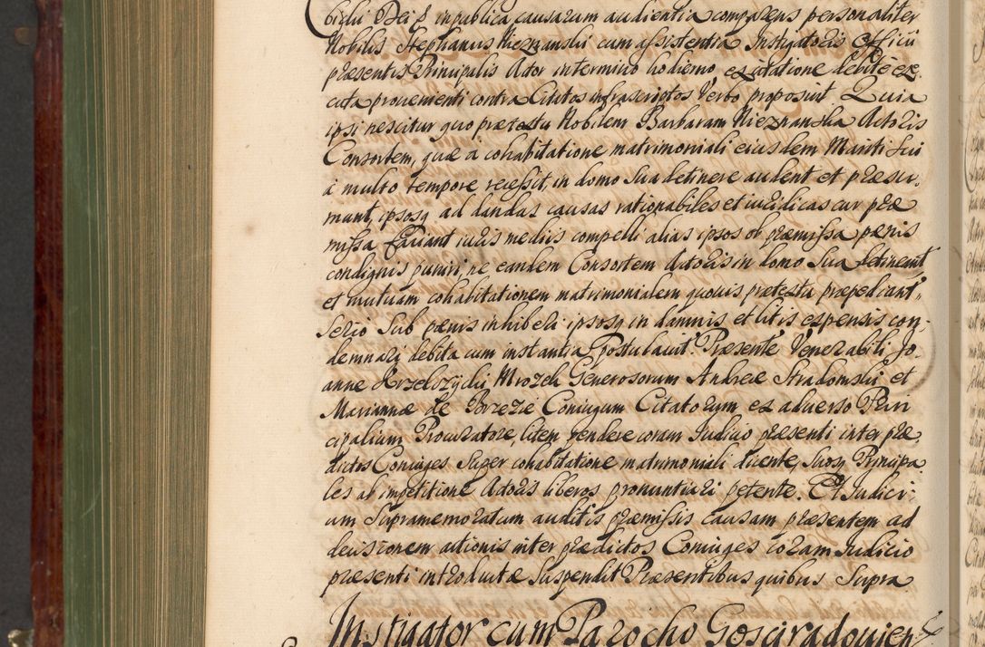 Zdjęcie nr 993 dla obiektu archiwalnego: Acta actorum episcopalium R. D. Andreae Trzebicki, episcopi Cracoviensis et ducis Severiae de 1679. Volumen VIII