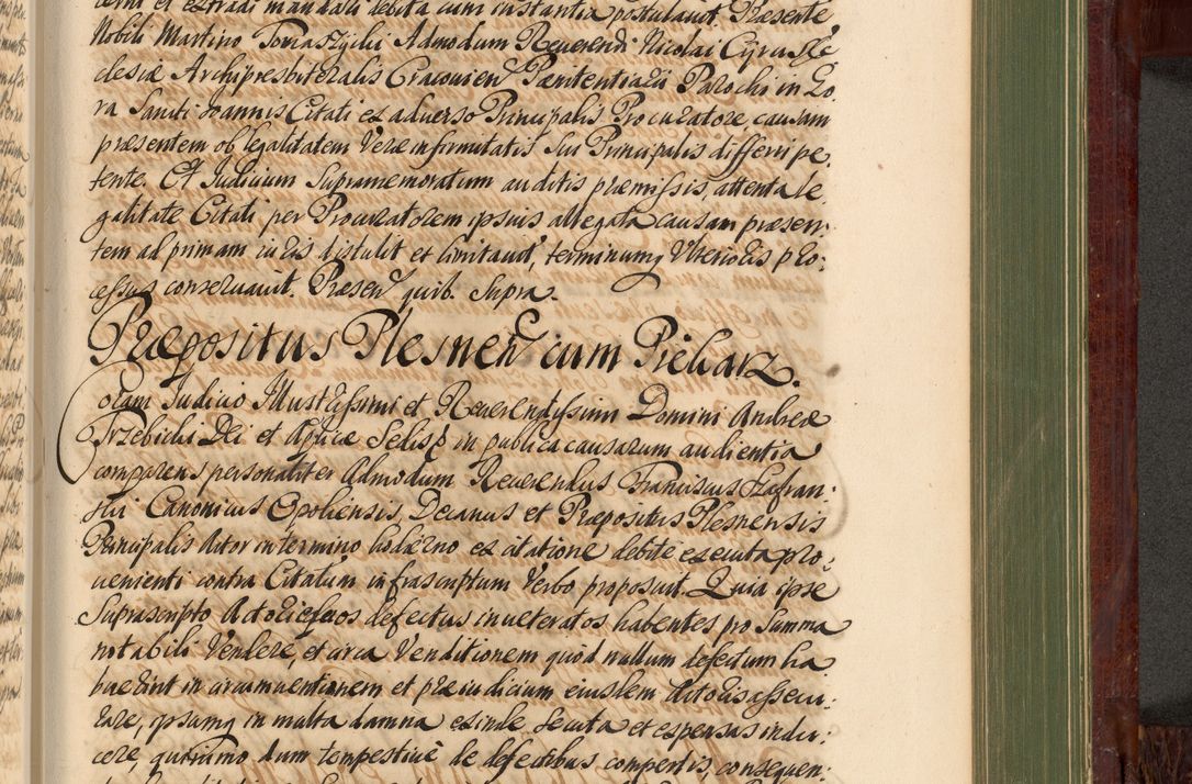 Zdjęcie nr 990 dla obiektu archiwalnego: Acta actorum episcopalium R. D. Andreae Trzebicki, episcopi Cracoviensis et ducis Severiae de 1679. Volumen VIII