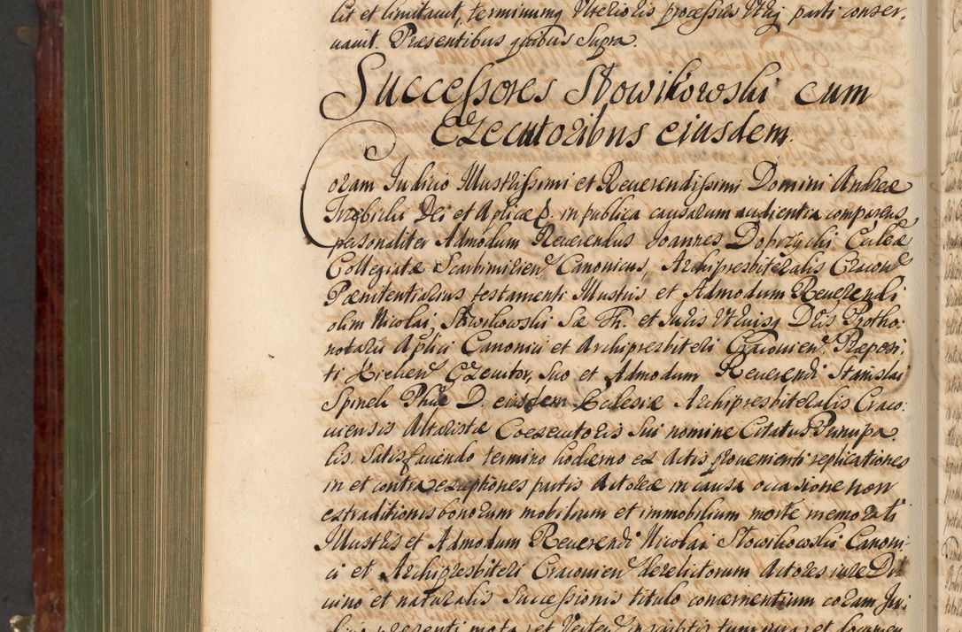 Zdjęcie nr 987 dla obiektu archiwalnego: Acta actorum episcopalium R. D. Andreae Trzebicki, episcopi Cracoviensis et ducis Severiae de 1679. Volumen VIII
