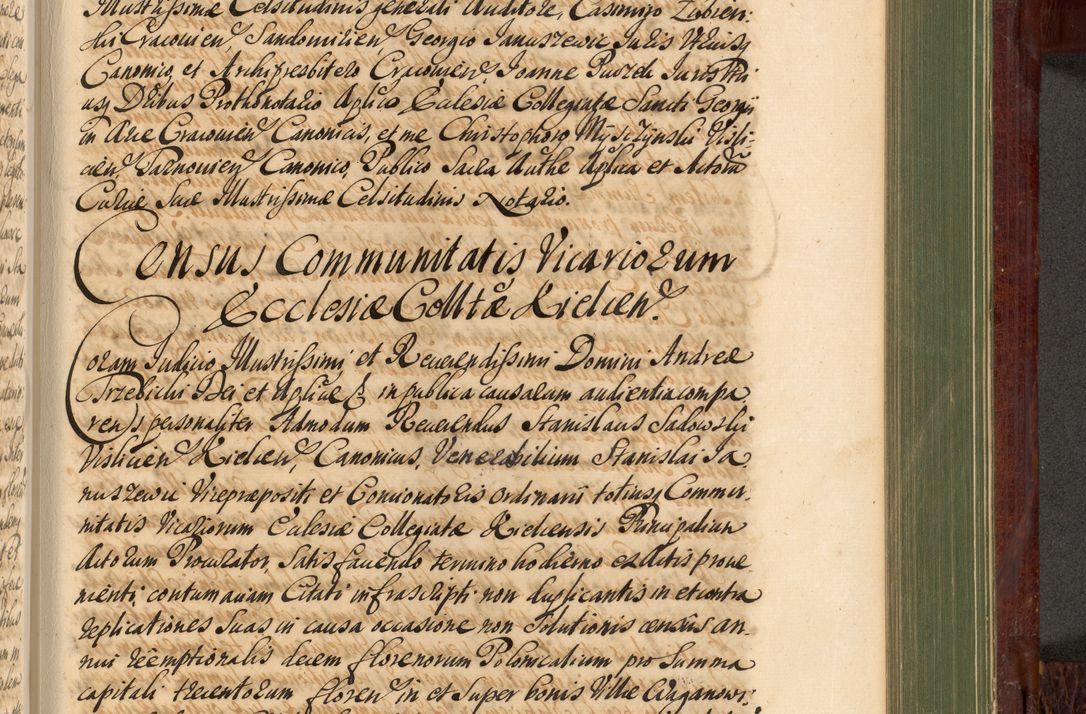 Zdjęcie nr 986 dla obiektu archiwalnego: Acta actorum episcopalium R. D. Andreae Trzebicki, episcopi Cracoviensis et ducis Severiae de 1679. Volumen VIII